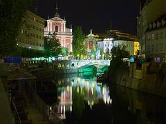 Slovénie - Canaux de Ljubljana