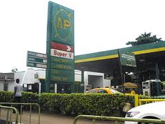 Lagos, gas station