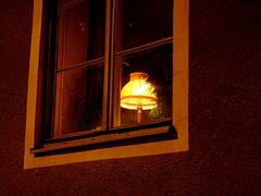 Little lamp by the window
