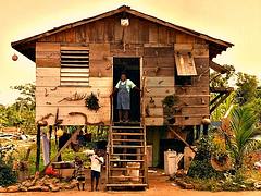 Belize familiy, Punta Gorda, Belize.