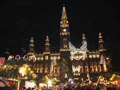 Christmas Market at Vienna City Hall 2011 - opening day