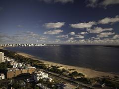 Punta del Este as seen from high up in Playa Mansa | 130327-9105-jikatu