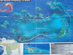 Mapa de Los Roques / Los Roques Map