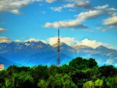 Kok-Tube Mountain, Almaty, Kazakhstan