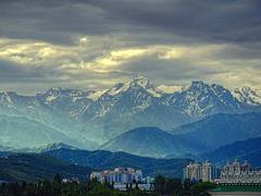 Early morning in Almaty
