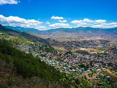 Blue Skies over Tegucigalpa, Honduras Blue Skies over Tegucigalpa, Honduras