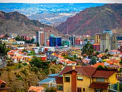 Zona Sur area of La Paz, Bolivia