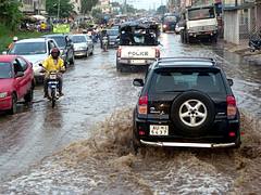 Flooded in Cotonou