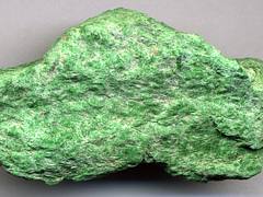 Chromian jade (Hpakan-Tawmaw Jade Tract, Late Jurassic, 147 Ma; Tawmaw, Myitkyina-Mogaung District, western Kachin State, Indo-Burma Range, northern Burma) 3