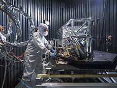 NASA Testing the Webb Telescope's MIRI Thermal Shield