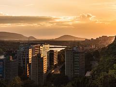 Bratislava's sunset