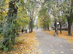 Sidewalk in Mariupol