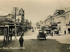 Queen Street, Masterton, New Zealand - 1920s Queen Street, Masterton, New Zealand - 1920s