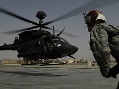 Kiowa Prepares for Flight