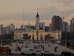 Plaza Moreno and La Plata City Hall Plaza Moreno and La Plata City Hall