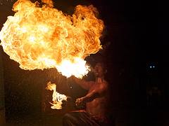 Fire Dancers on Saint Lucia