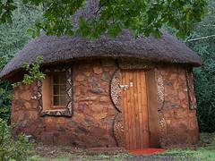 Basotho & Forest Huts, Malealea Lodge, Lesotho Basotho & Forest Huts, Malealea Lodge, Lesotho