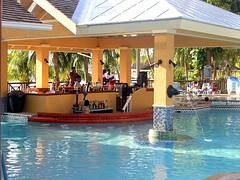 P1150050-The main pool at Sandals, Negril where we stayed