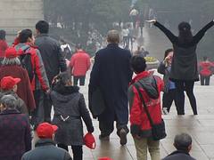 Life, happiness, and red hats at the Mausoleum