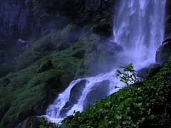 Cascada en el Lanin