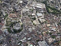 Uploaded 4567 pixels wide - Norwich City Centre aerial