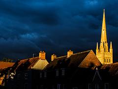 Norwich cathedral solstice day