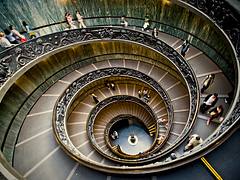 Vatican stairs, escaleras del Vaticano. Vatican stairs, escaleras del Vaticano.