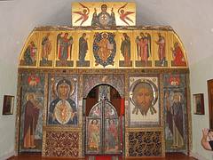 iconostasis by Father Zenon, Pskov cathedral