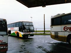 Turibus leaving Puerto Montt Turibus leaving Puerto Montt