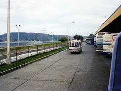 Turibus leaving Puerto Montt Turibus leaving Puerto Montt
