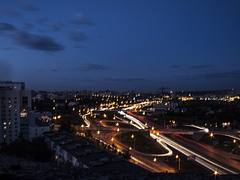 Night comes down