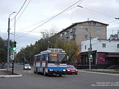 Orenburg trolleybus ROSSAN 260. Unique vehicle. Body by  AUTOSAN. Assembly by Bashkirian trolleybus factory 2004