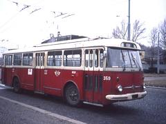 Pardubice Trolejbus Skoda 9Tr nr 359, Linka 2, Feb 1992 Pardubice Trolejbus Skoda 9Tr nr 359, Linka 2, Feb 1992