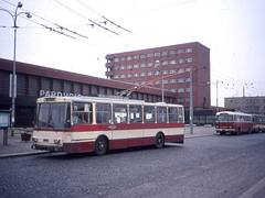 Skoda 14Tr nr 336, Pardubice, Czechoslovakia Feb 1992 Skoda 14Tr nr 336, Pardubice, Czechoslovakia Feb 1992