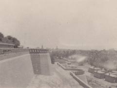 Peshawar city and part of the fort wall
