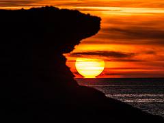 Touching sunset