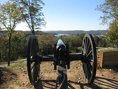 Fort Boreman Cannon Overlooking the Ohio River