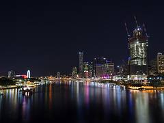 Brisbane at night
