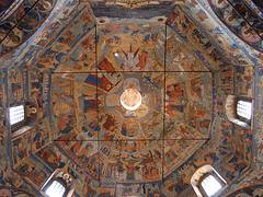 frescoed church, Vologda, Russia