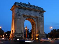 Triumphal Arch, Bucharest, Romania Triumphal Arch, Bucharest, Romania
