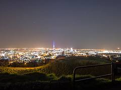 Mt Eden and the Auckland skyline