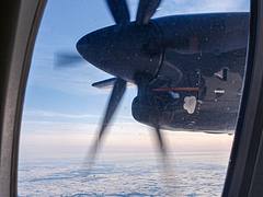 Dornier 328 propeller over Alberta, Canada (Quintin Soloviev)