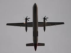 (1)Propeller-driven airliner