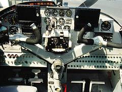 Aircraft airplane control panel
