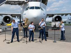 USAF Band, ILA 2024, Schoenefeld (ILA43983) USAF Band, ILA 2024, Schoenefeld (ILA43983)