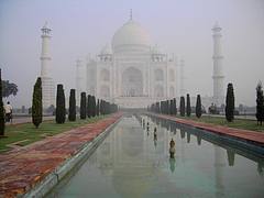 Taj Mahal at dawn Taj Mahal at dawn