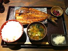 Atka mackerel lunch at Echigoya Gombei, Hamamatsucho