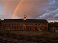 B&O Shop Martinsburg, WV - Rainbow