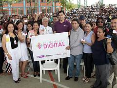 Ministro Molano entrega certificados de ciudadanía digital