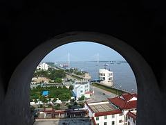 Bridge on the Yangtze River in Anqing Anhui China